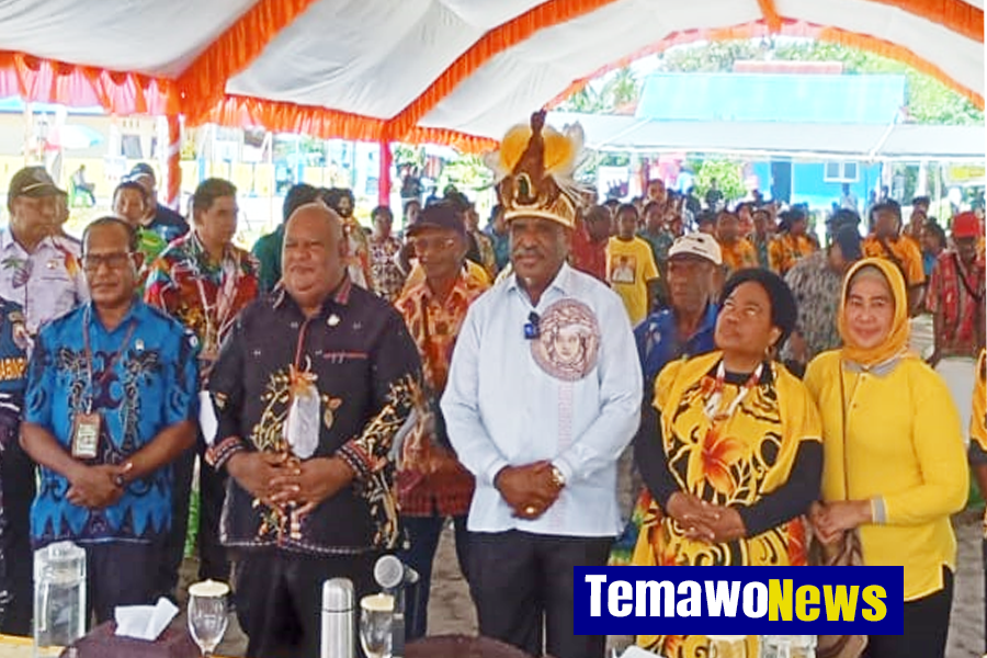 Turkam Walikota Jayapura di Kampung Skouw Mabo